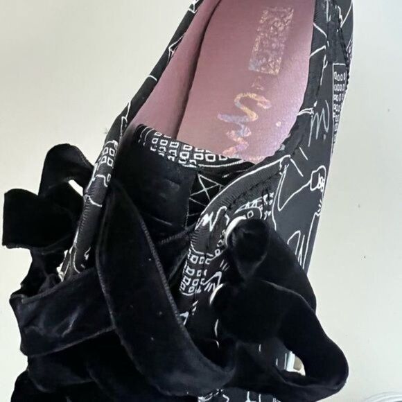 Keds Triple Kick CJW Silk Signature Print Sneakers Black US 7.5 - Picture 7 of 10